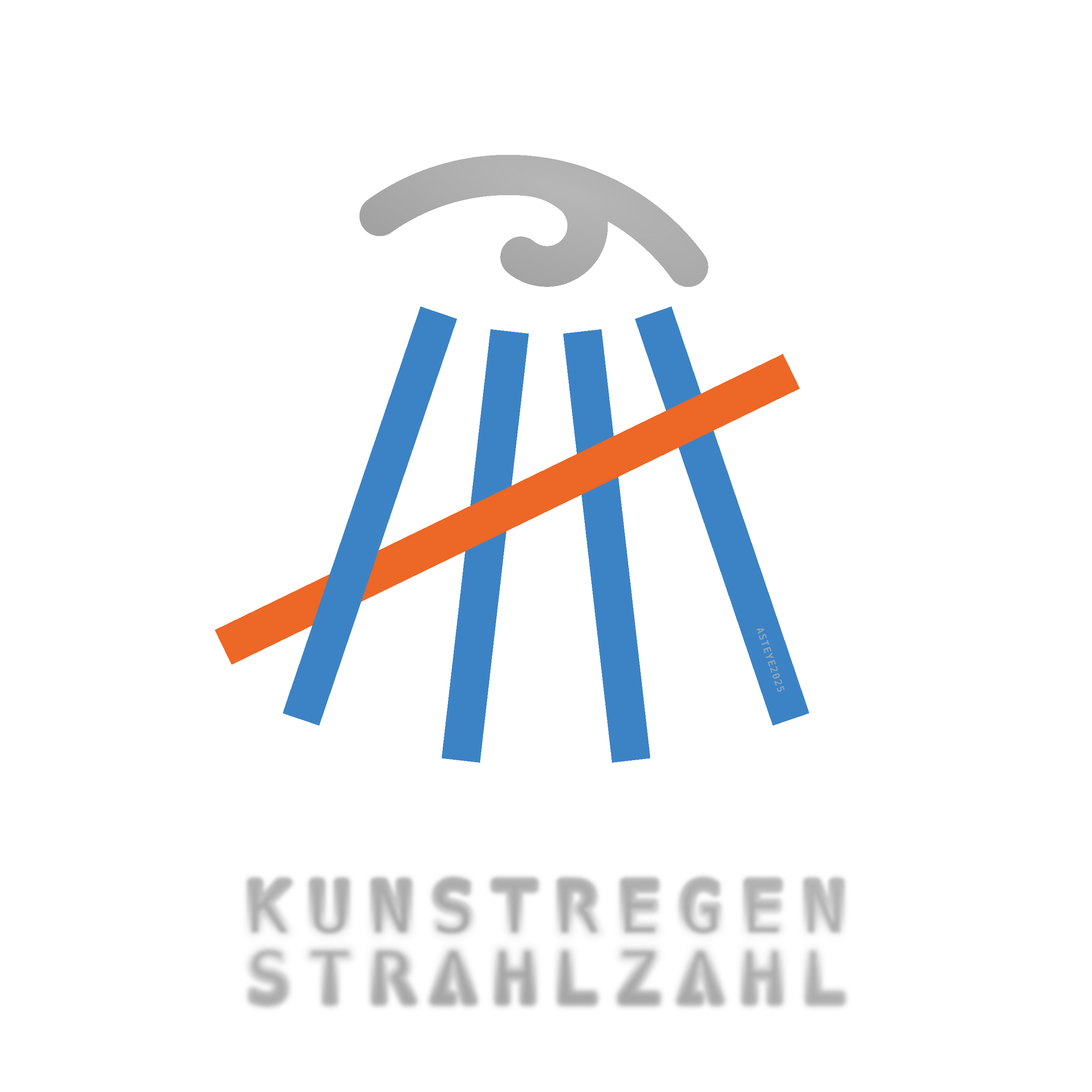 Kunstregen Strahlzahl, showernumber pictogram ASTEYE 20250705